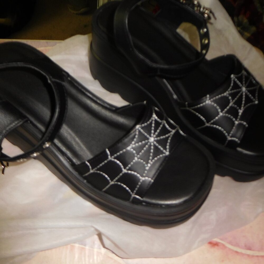 Goth Platform Sandals